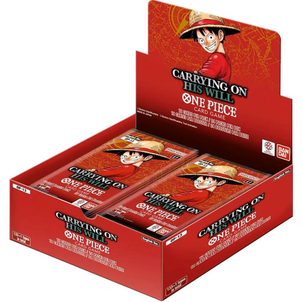 One Piece Card Game: Carrying on His Will (Op-13) | Booster Box
