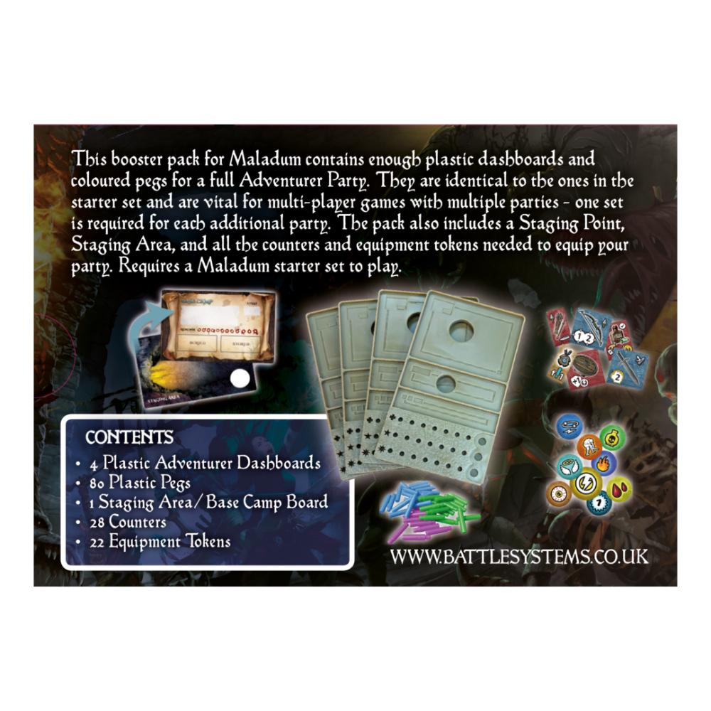 MALADUM: DUNGEONS OF ENVERON - ADVENTURER DASHBOARDS