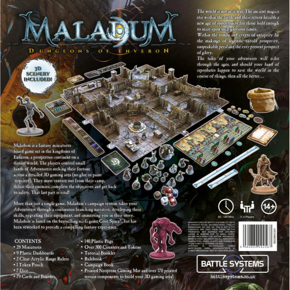 MALADUM: DUNGEONS OF ENVERON - STARTER SET