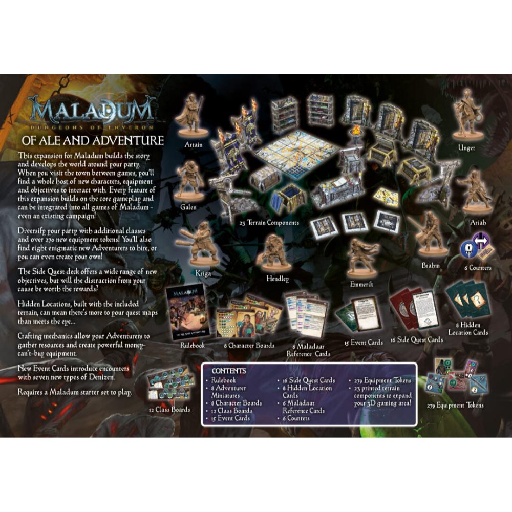 MALADUM: DUNGEONS OF ENVERON - OF ALE & ADVENTURE EXPANSION