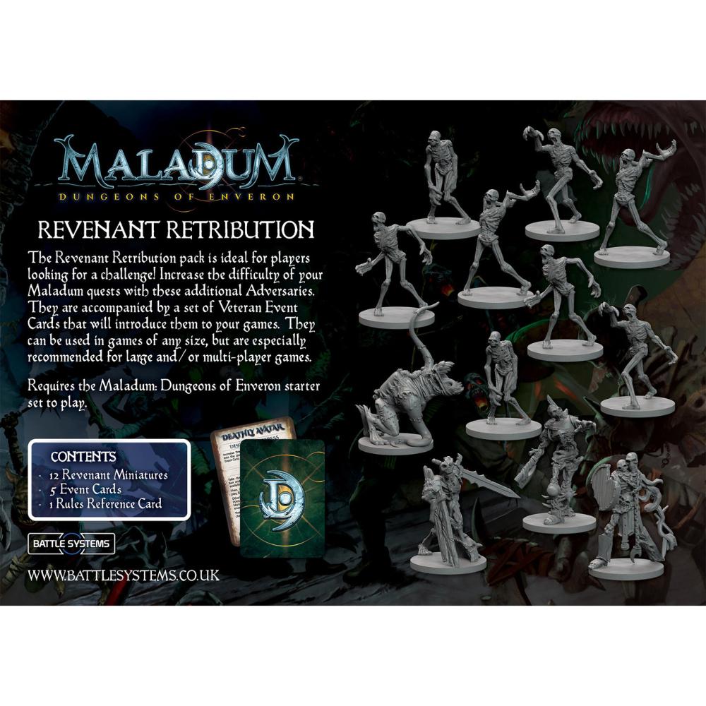 Maladum: Dungeons Of Enveron - Revenant Retribution Exp.