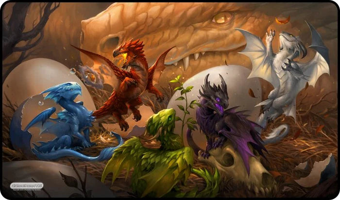 GamerMats: Baby Dragons Premium Playmat
