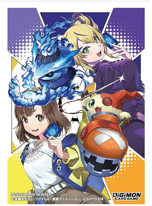 Digimon Card Game: Official Sleeve 2025 Version 1.0 - Arisa & Violet