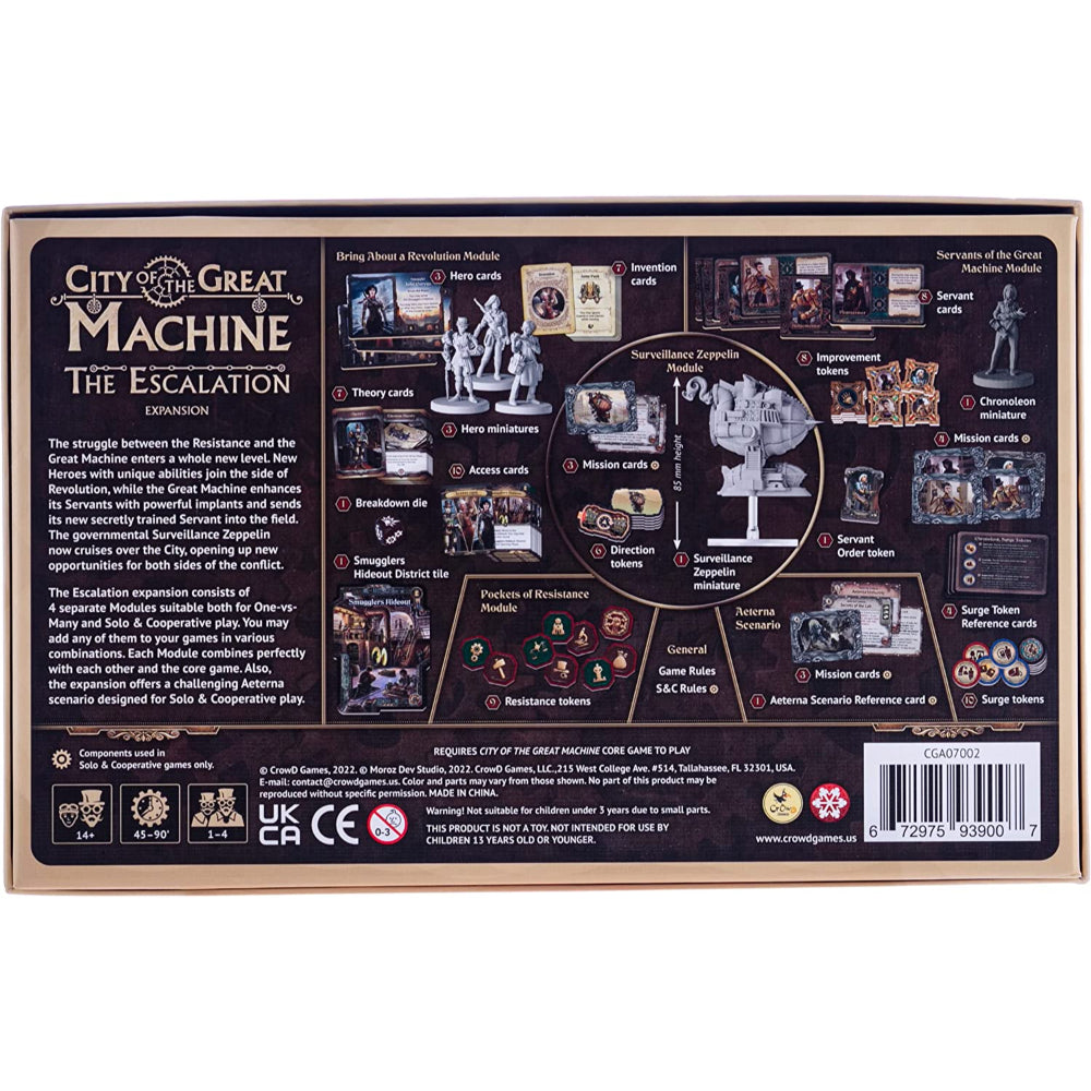 City of the Great Machine - The Escalation Expansion