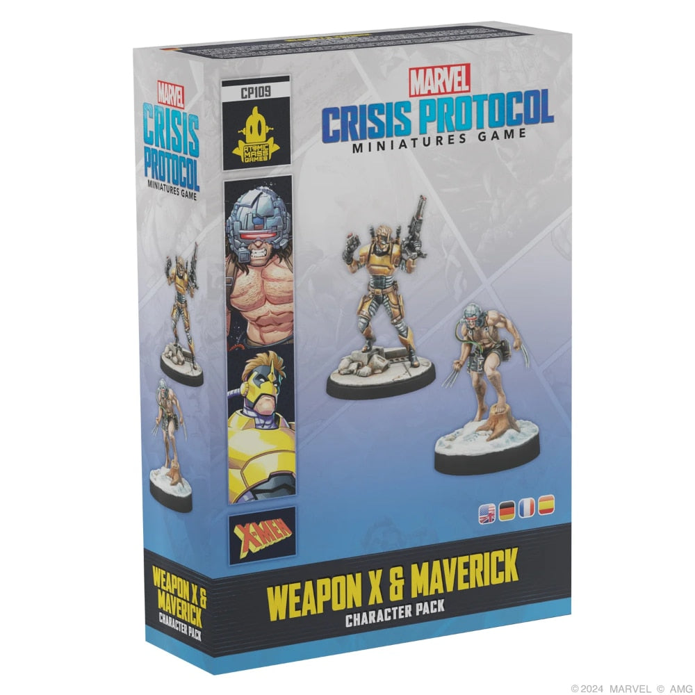 Marvel Crisis Protocol - Weapon X &amp; Maverick