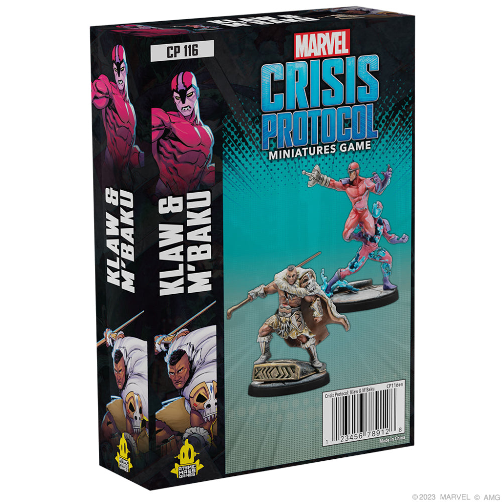 Marvel Crisis Protocol - Klaw &amp; M&#39;Baku
