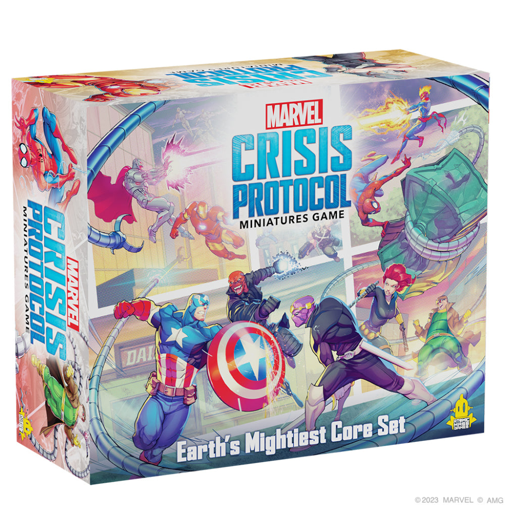 Marvel Crisis Protocol - Earth&#39;s Mightiest Core Set
