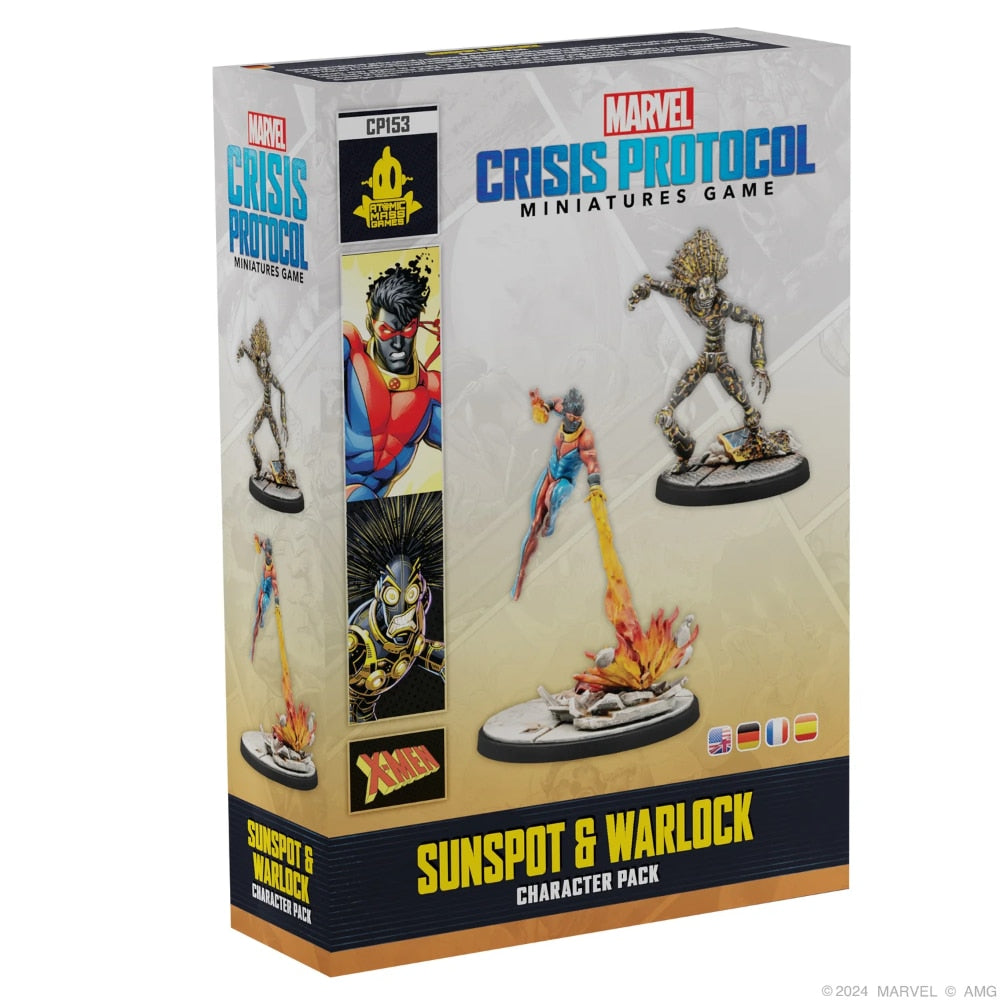 Marvel Crisis Protocol - Sunspot &amp; Warlock