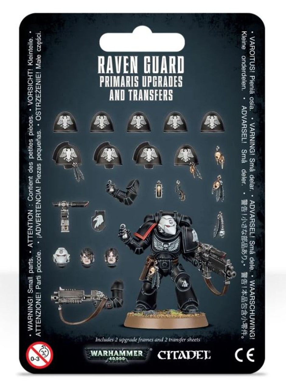 Warhammer 40K: RAVEN GUARD PRIMARIS UPGRADES &amp; TRANSFRS