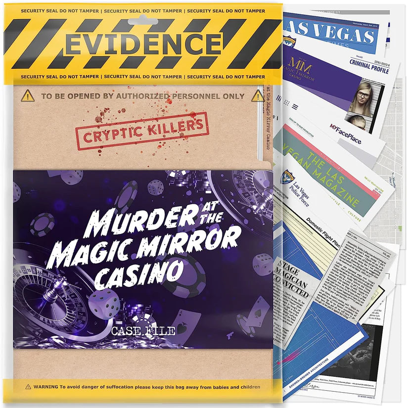 Cryptic Killers: Murder at the Magic Mirror Casino
