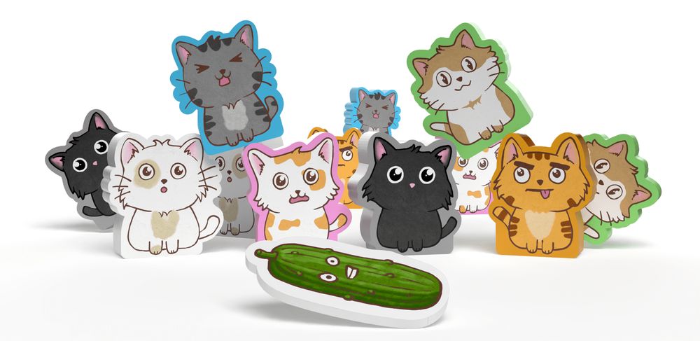Cats vs Cucumbers
