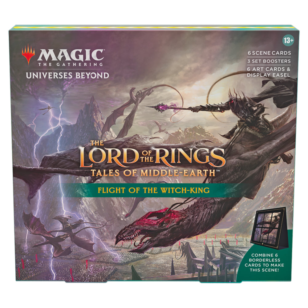Magic The Gathering | The Lord of the Rings | Tales of Middle-earth | Holiday Set Scene Box - Flight of the witch-king
