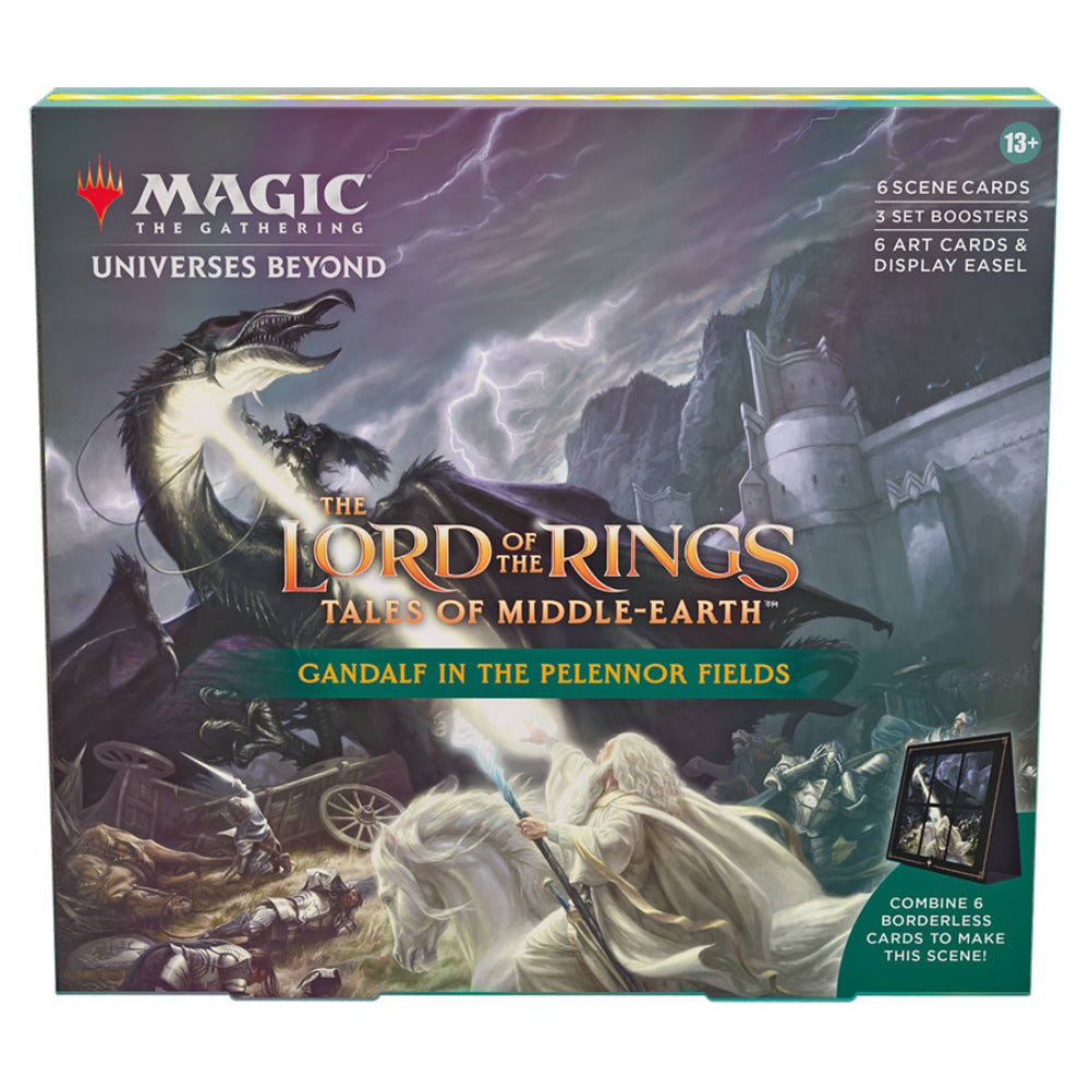Magic The Gathering | The Lord of the Rings | Tales of Middle-earth | Holiday Set Scene Box - Gandalf in the Pelennor fields