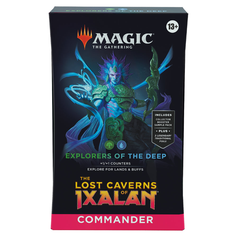 Magic The Gathering | Lost Caverns of Ixalan | Commander Deck - Explorers of the Deep