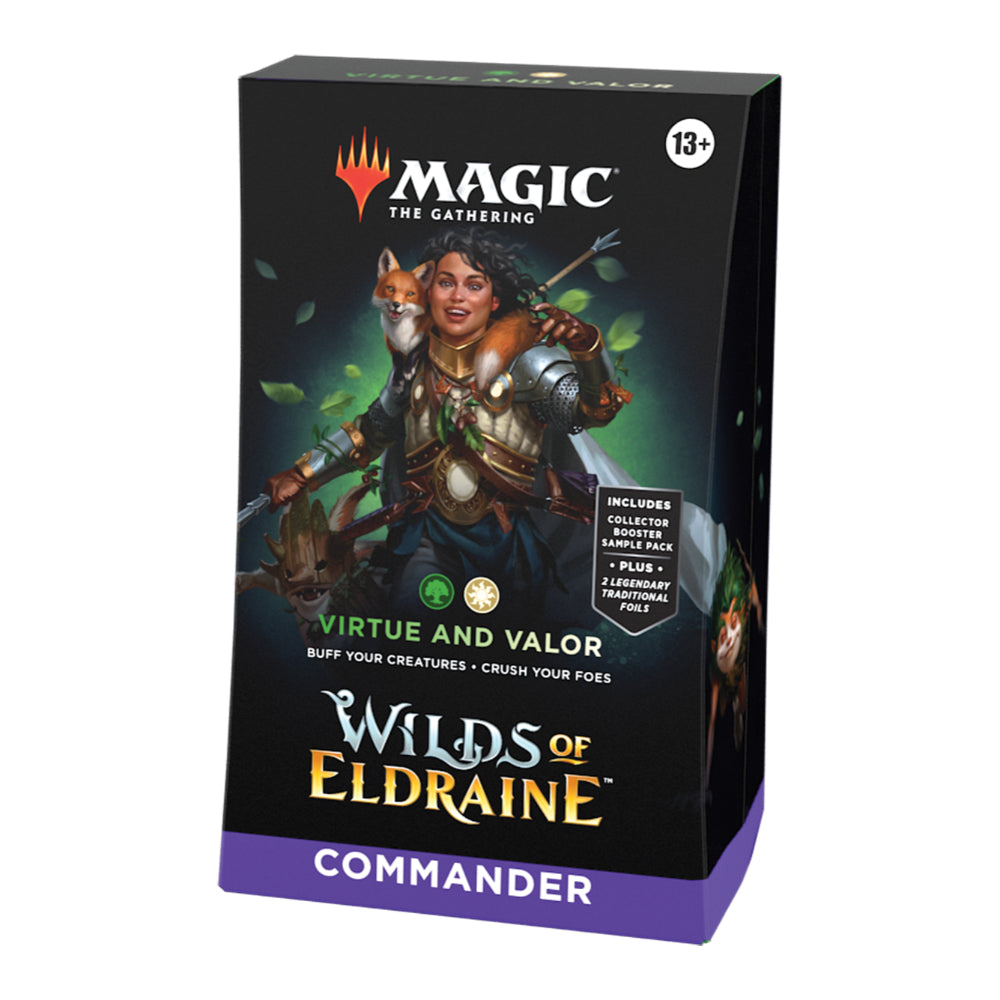 Magic The Gathering | Wilds of Eldraine | Commander Deck - Virtue and Valor