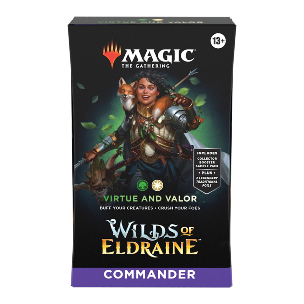 Magic The Gathering | Wilds of Eldraine | Commander Deck - Virtue and Valor