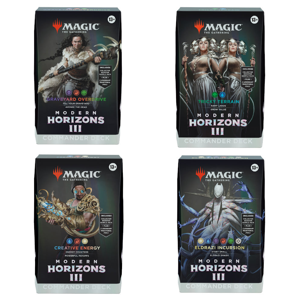 MTG Modern Horizons 3 - Commander Deck | Bundle 4 decks