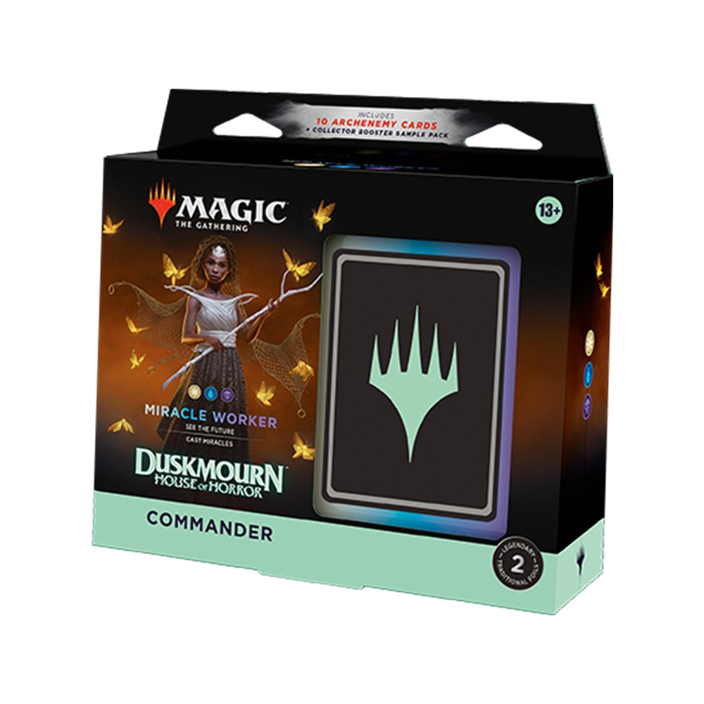 MTG Duskmourn Commander Deck | Miracle Worker - Level Up Store