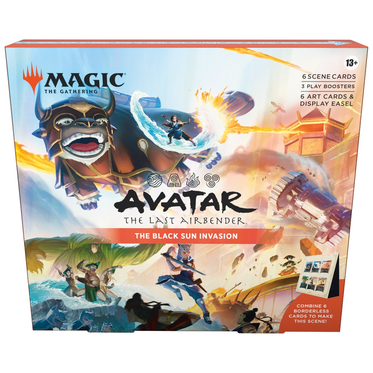 Magic: The Gathering Avatar The Last Airbender Scene Box | The Black Sun Invasion