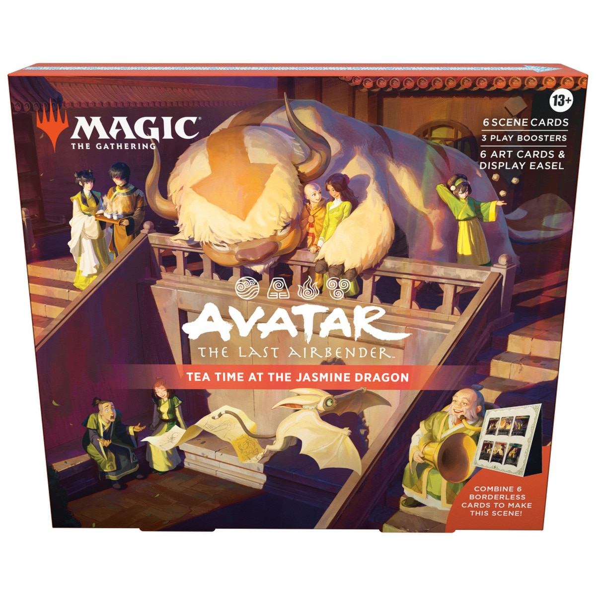 Magic: The Gathering Avatar The Last Airbender Scene Box | Tea Time At The Jasmine Dragon