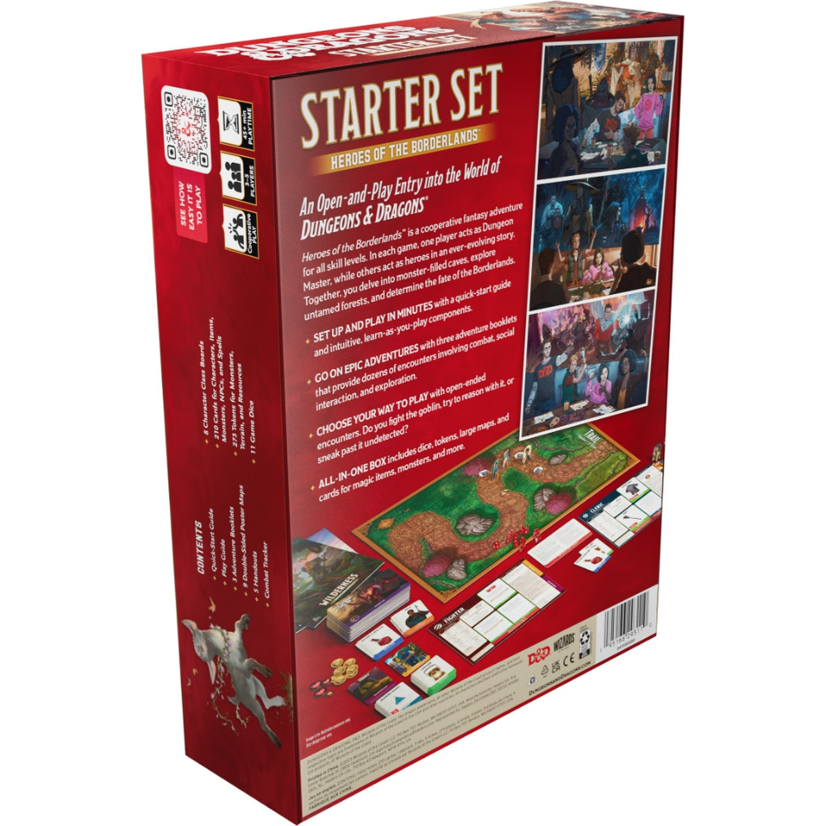 Rpg Set Dungeons and Dragons RPG: Starter Set | Heroes of the Borderlands ...