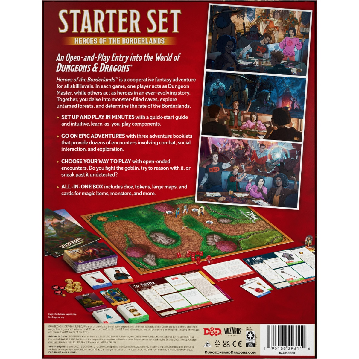 Dungeons and Dragons RPG: Starter Set | Heroes of the Borderlands