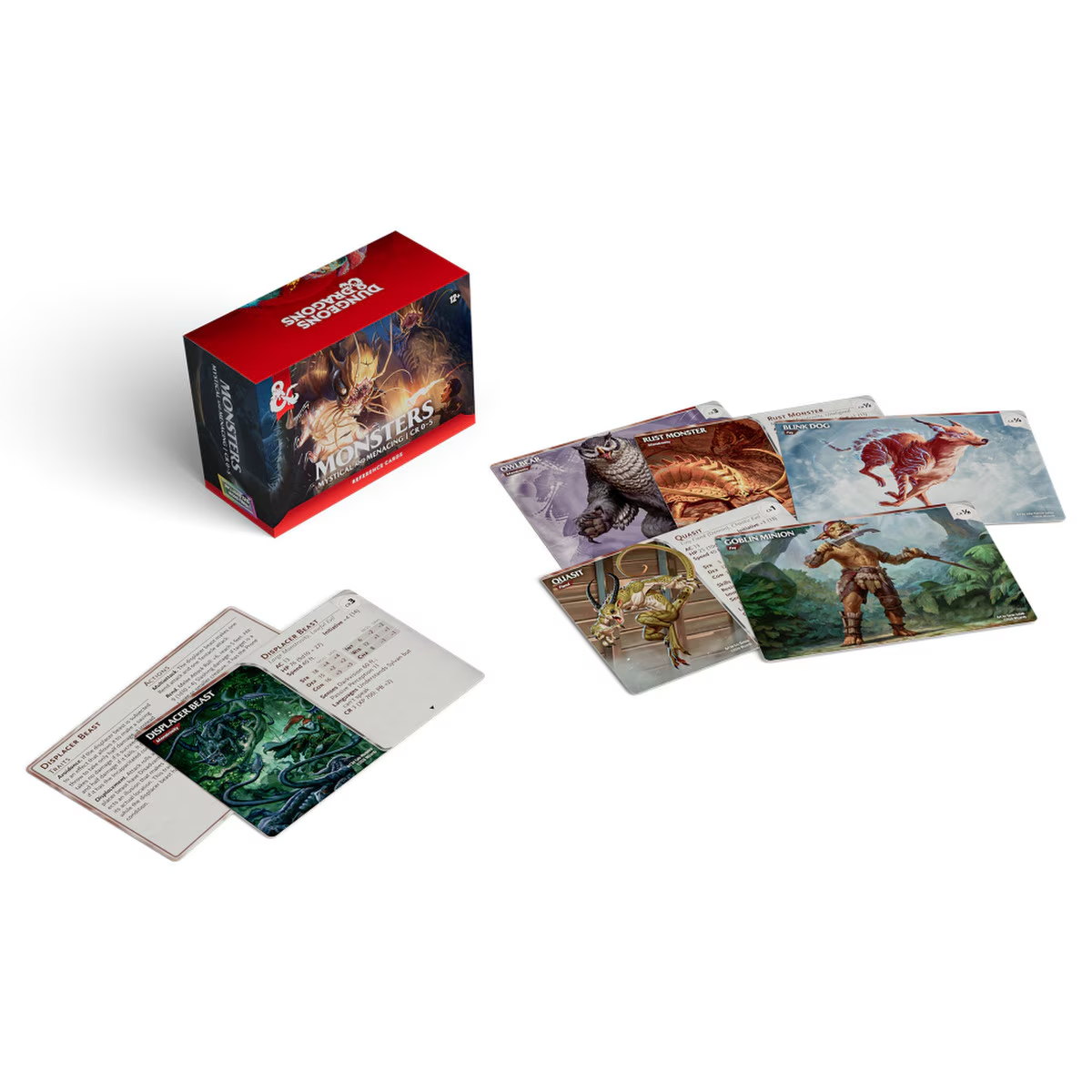 Dungeons & Dragons: Reference Cards - Monsters: Mystical and Menacing | CR 0-5