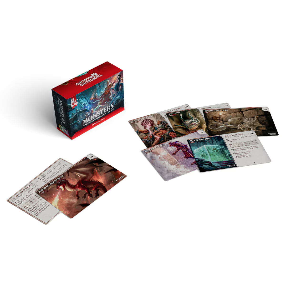 Dungeons & Dragons: Reference Cards - Monsters: Fearsome and Ferocious | CR 0-5