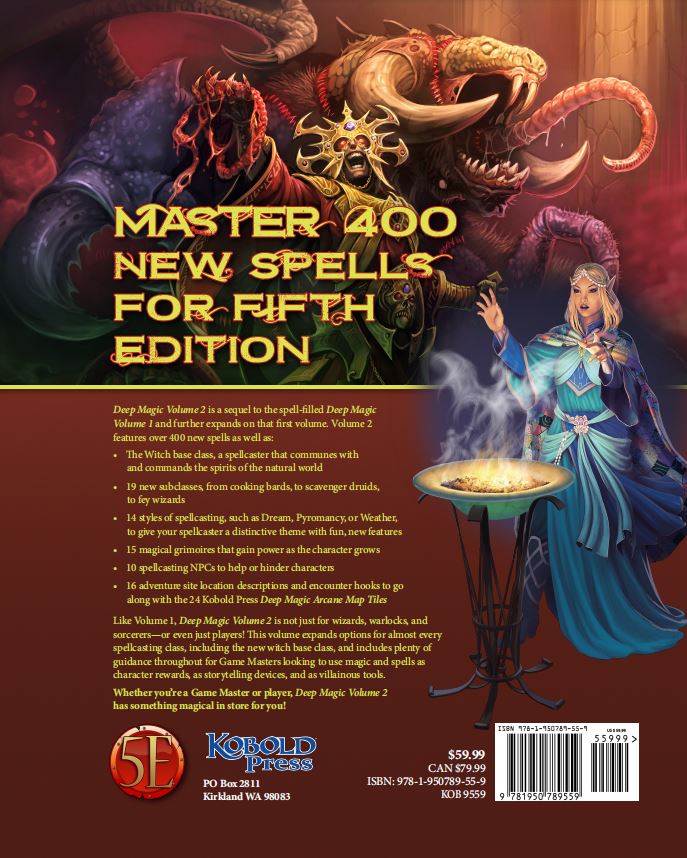 Deep Magic Vol. 2 5E (Pocket Edition) (PB)