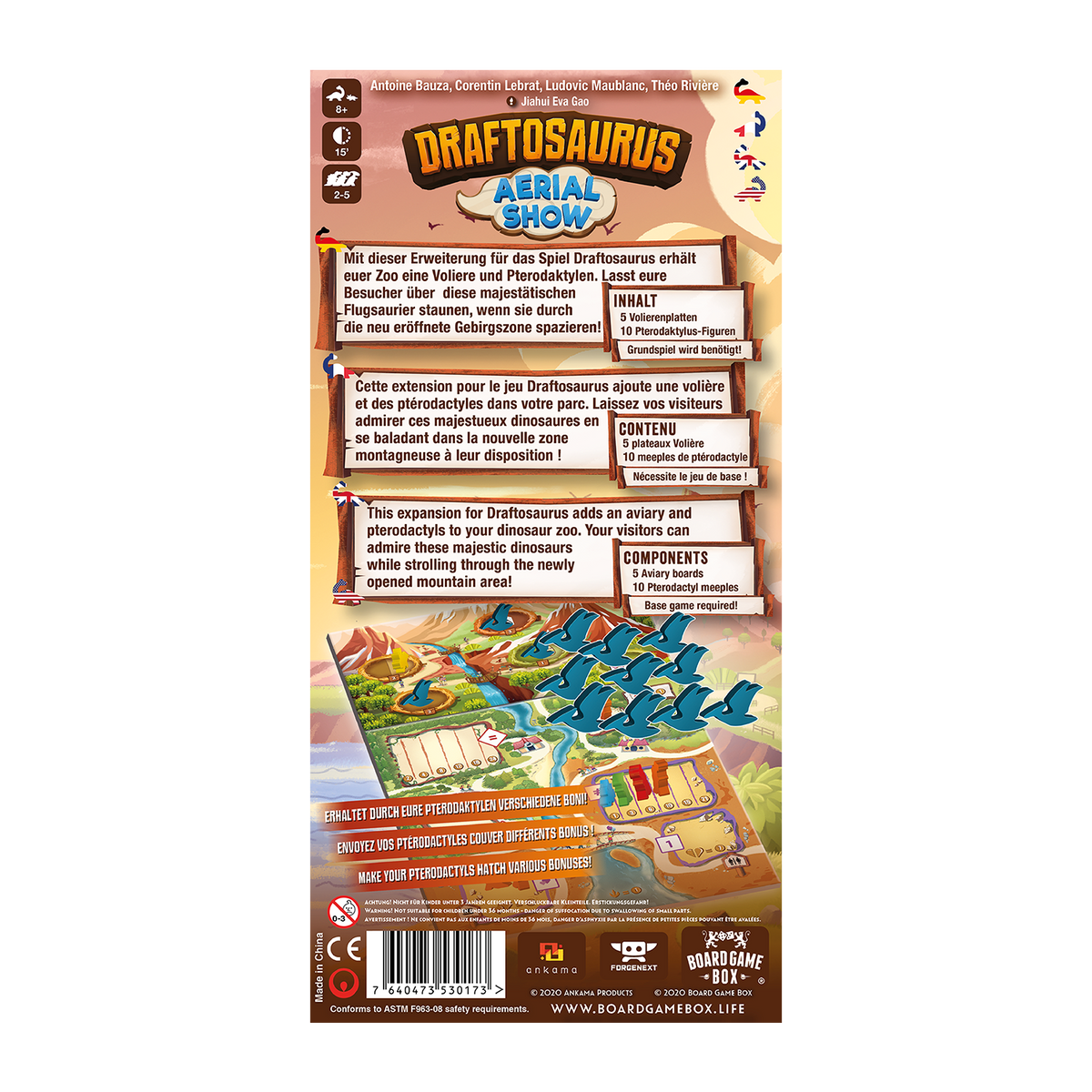 Draftosaurus: Aerial Show Expansion