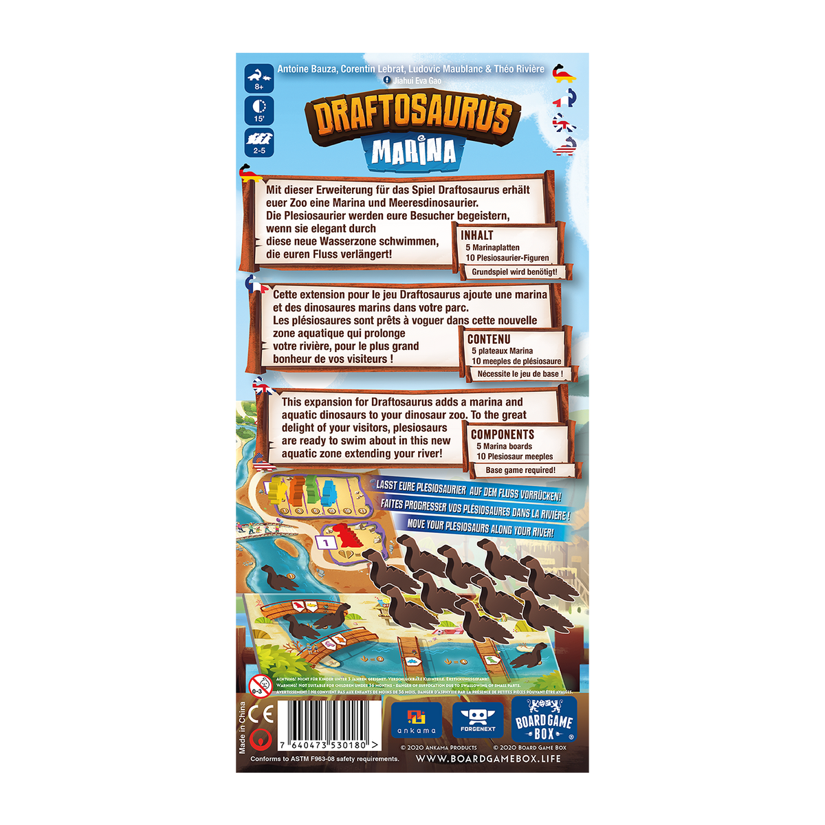 Draftosaurus: Marina Expansion