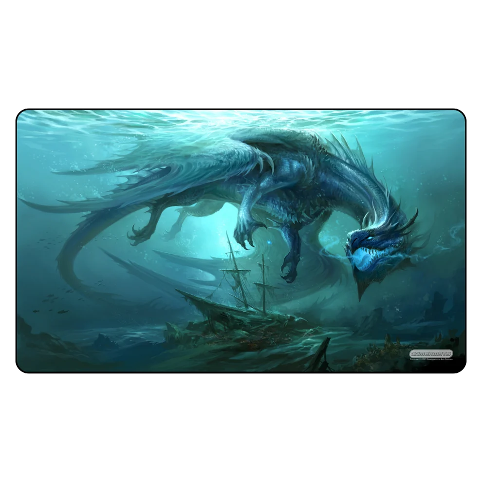 GamerMats: Dragon from the Depth Premium Playmat