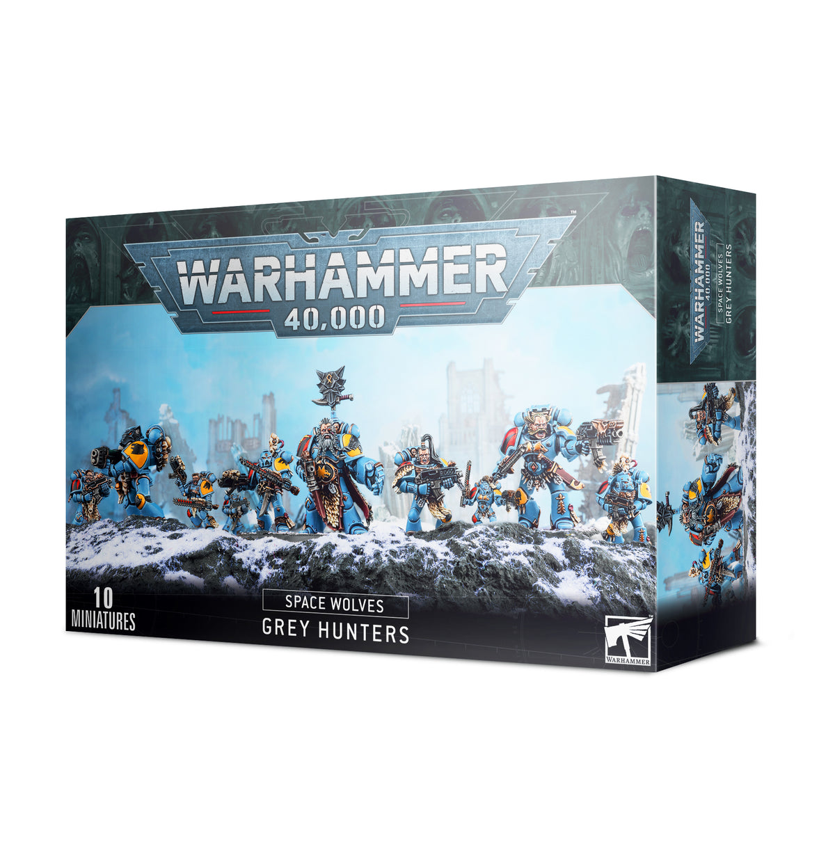 Warhammer 40K: SPACE WOLVES GREY HUNTERS