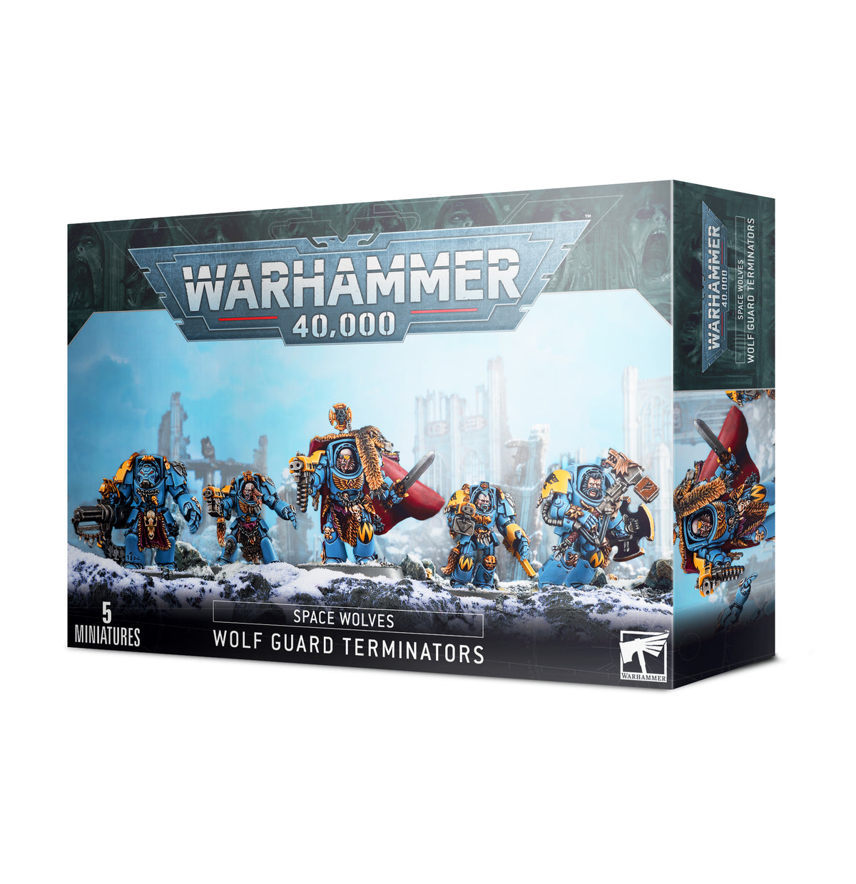 Warhammer 40K: SPACE WOLVES WOLF GUARD TERMINATORS