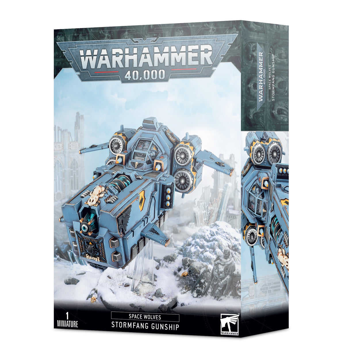 Warhammer 40K: SPACE WOLVES STORMFANG GUNSHIP