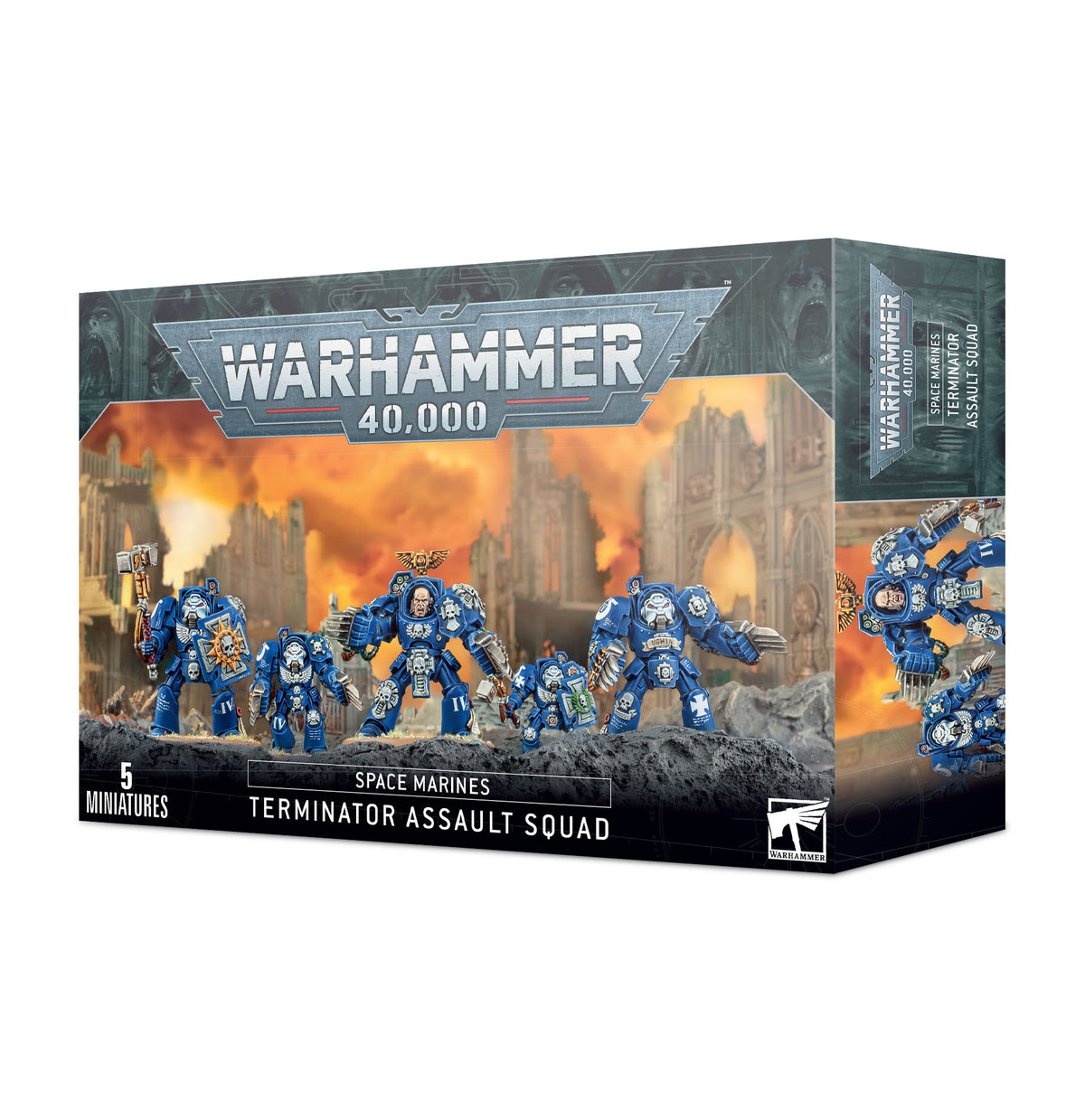 Warhammer 40K: SPACE MARINES TERMINATOR ASSAULT SQUAD