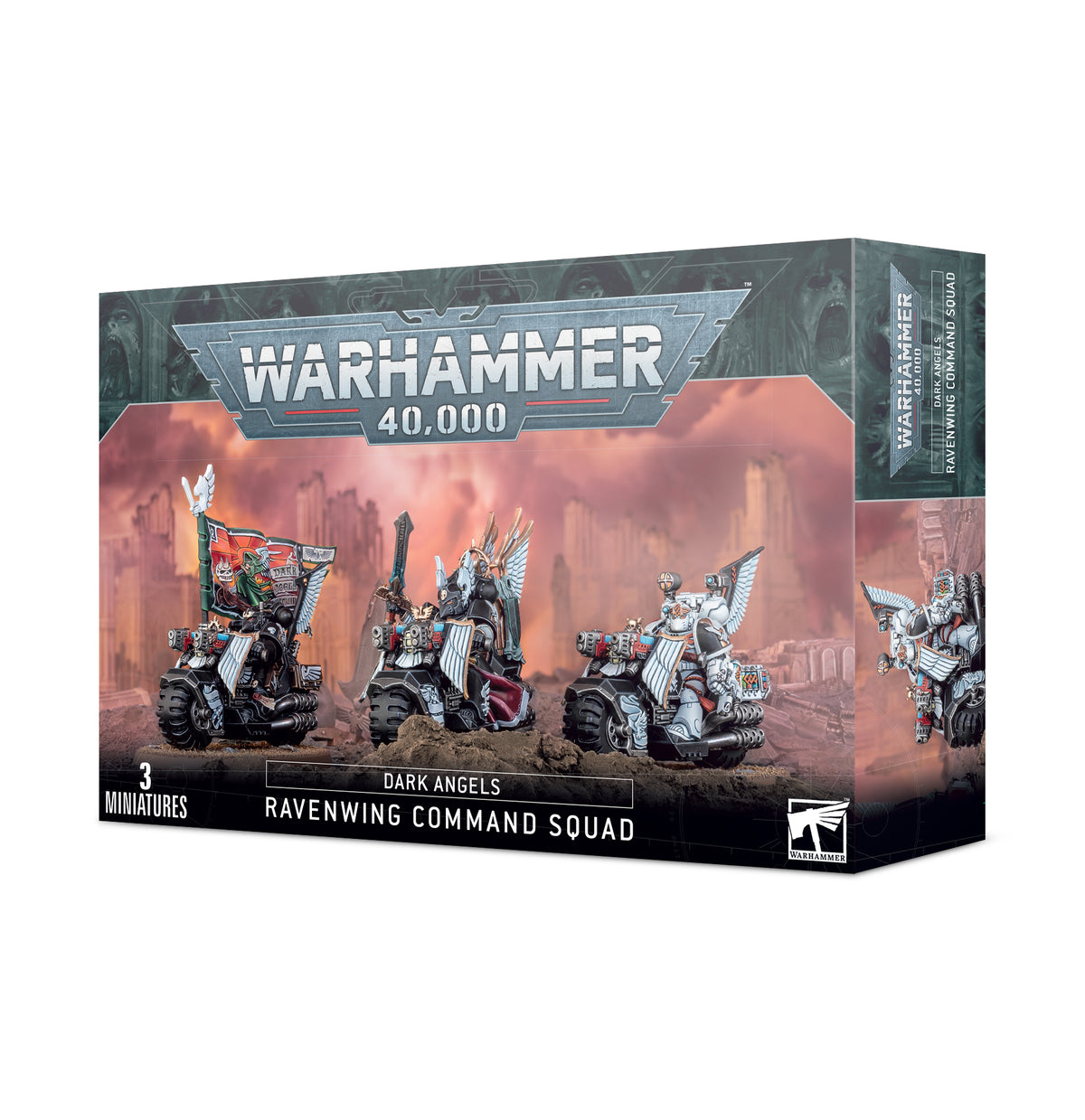 Warhammer 40K: DARK ANGELS RAVENWING COMMAND SQUAD