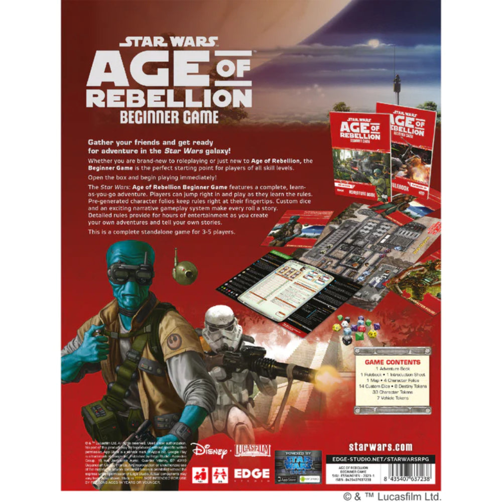 Star Wars Age of Rebellion: Beginner Game
