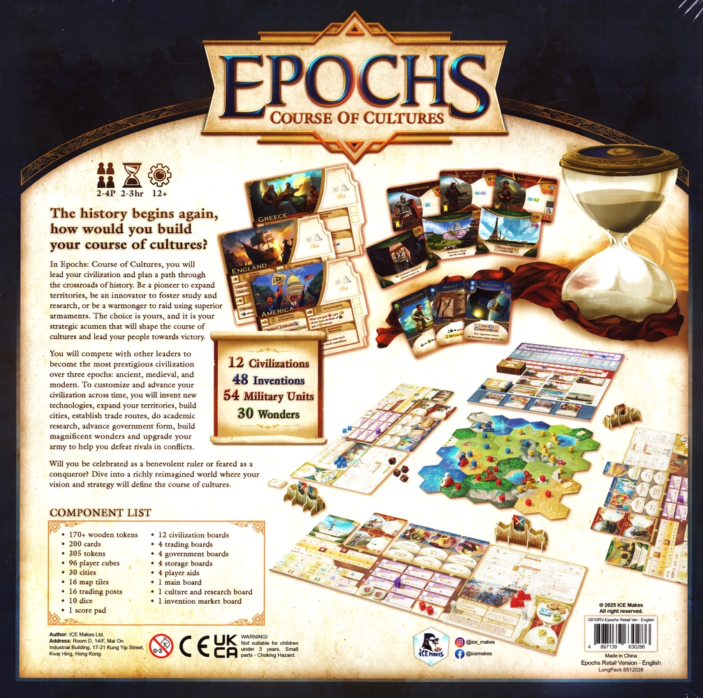 Epochs: Course of Cultures