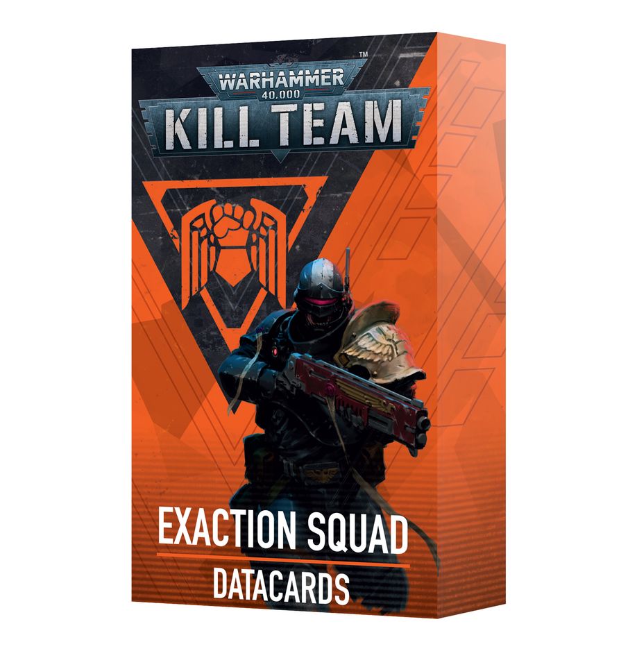 Warhammer 40k: KILL TEAM DATACARDS: EXACTION SQUAD