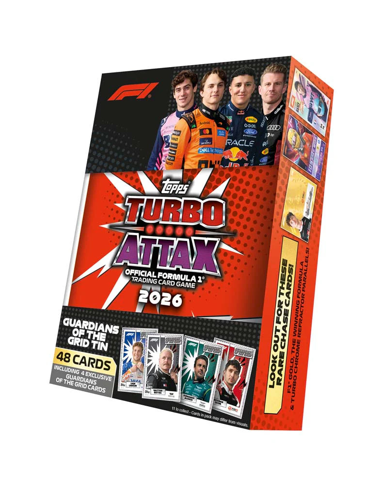 Topps | Turbo Attax - Formula 1 | Mega Tin 2026 (One at Random)