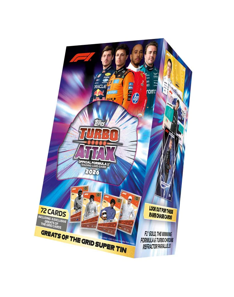 Topps | Turbo Attax - Formula 1 | Super Tin 2026
