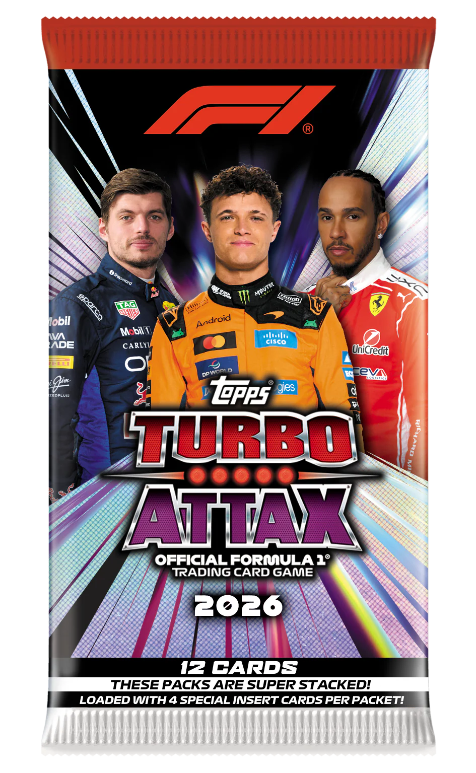 Topps | Turbo Attax - Formula 1 | Booster Pack 2026