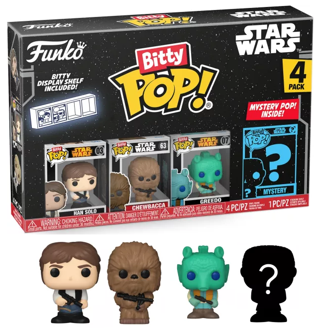 FUNKO BITTY POP!: Star Wars - Han Solo 4-pack
