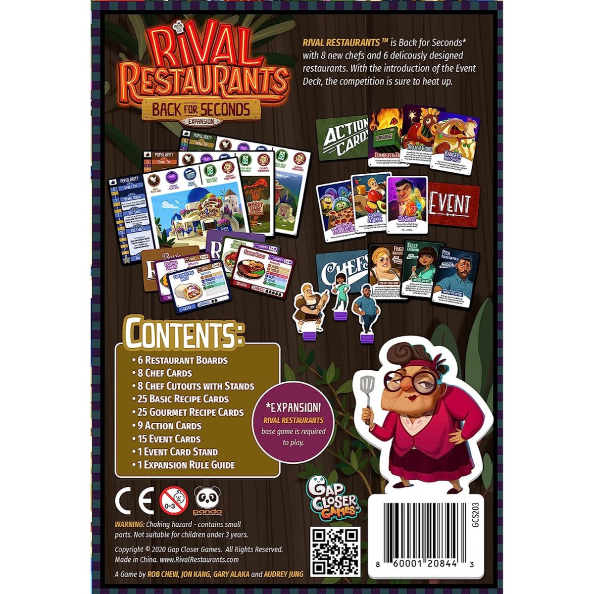 Rival Restaurants: Back for Seconds Expansion