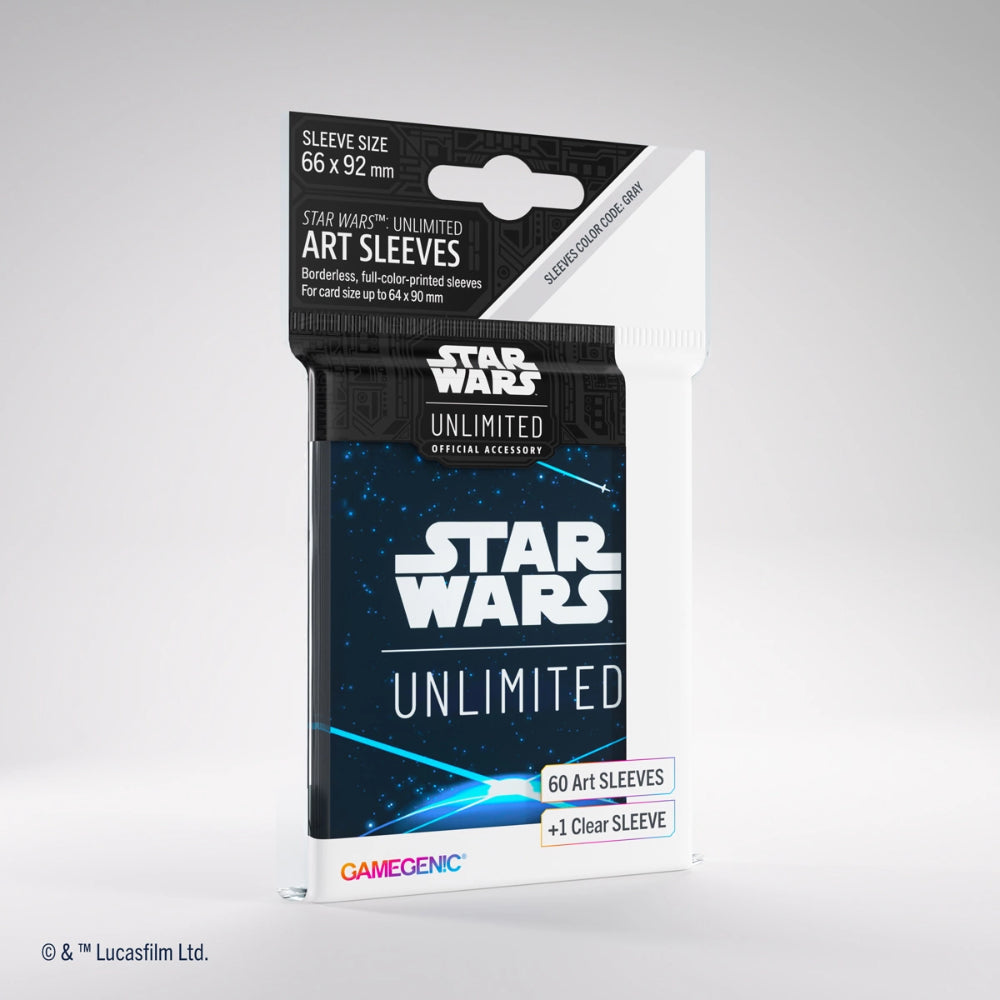 Star Wars: Unlimited - Art Sleeves (Card Back Blue)