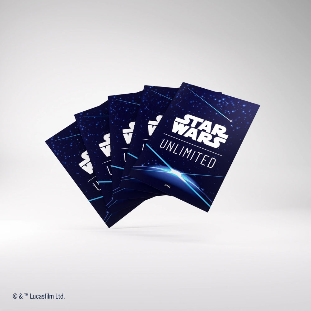 Star Wars: Unlimited - Art Sleeves (Card Back Blue)