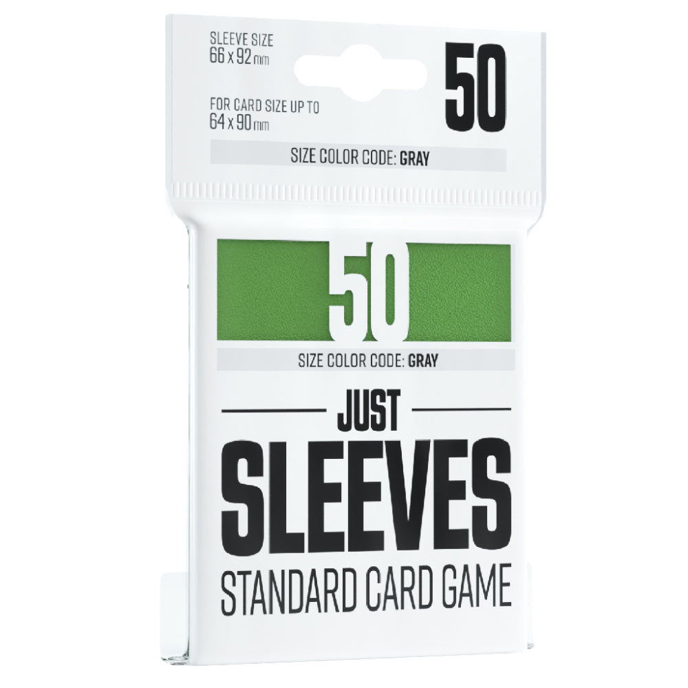 Just Sleeves - Standard Sleeves: Green (50)