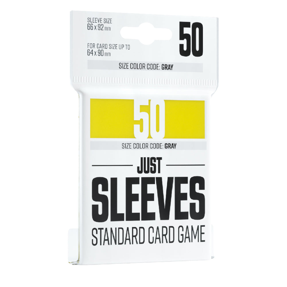 Just Sleeves - Standard Sleeves: Yellow (50)