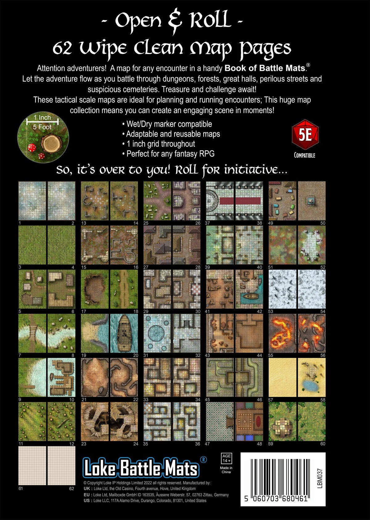 Giant Book of Battle Mats (Revised)